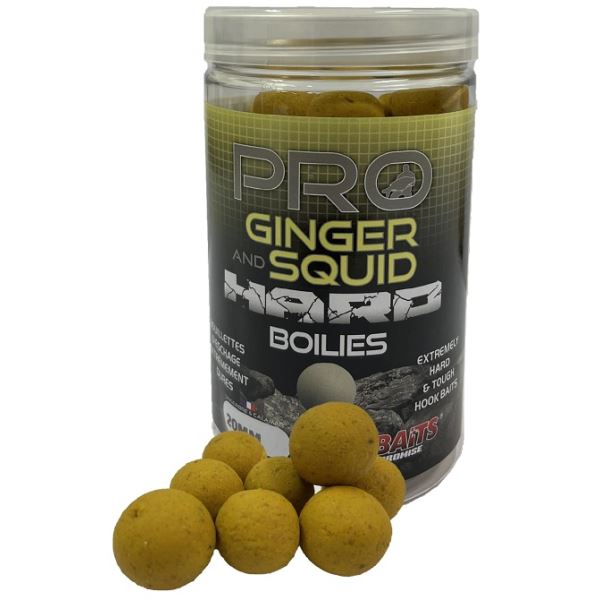 Starbaits Boilie Hard Pro Ginger Squid 200 g