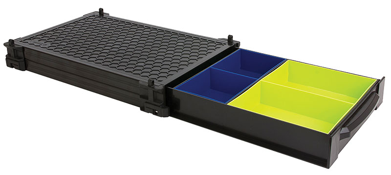 Matrix modul deep drawer unit including insert trays