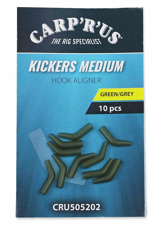 Levně Carp'r'us rovnátko kickers olive/grey 10 ks - medium