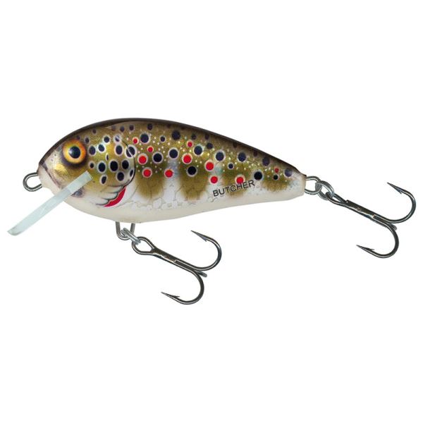 Salmo Wobler Butcher Floating Holographic Brown Trout 5 cm 5 g