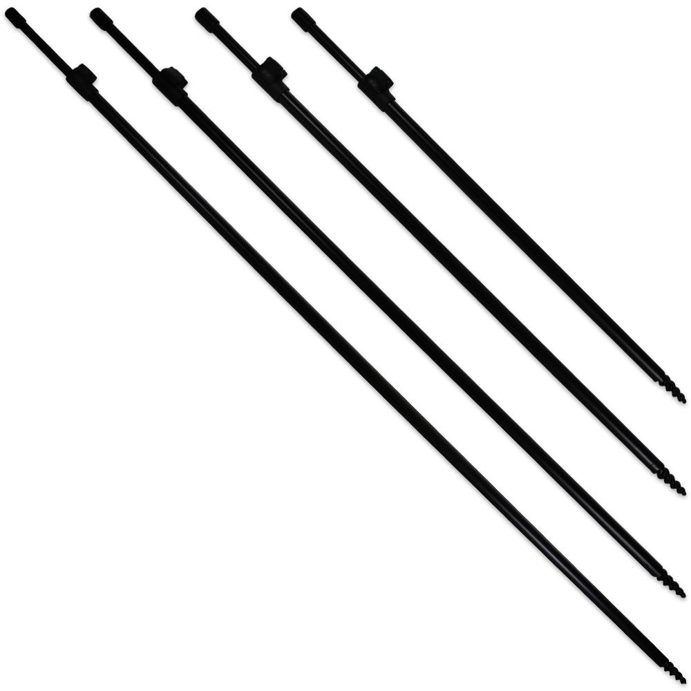 Levně Giants fishing zavrtávací tyč černá banksticks powerdrill - 120-180 cm