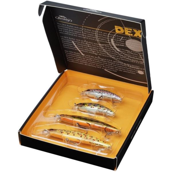 Berkley Dárkový Set DEX Bullet Jerk Trout Colors Box