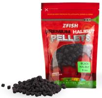 Zfish Chytací Pelety Premium Halibut Pellets Black Halibut 200 g - 8 mm