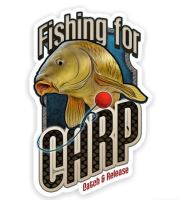 4ANGLERSDESIGN Samolepka 22 Fishing For Carp 4ANGLERSDESIGN Samolepka 22 Fishing For Carp