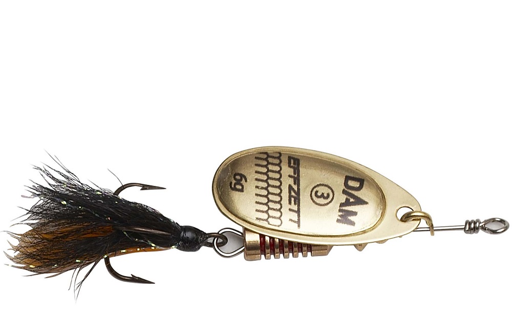 Dam třpytka effzett standard spinner dressed gold - velikost 6 hmotnost 20 g