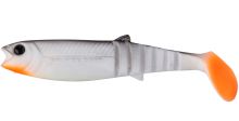 Savage Gear Gumová Nástraha Cannibal Shad Bulk White/Black