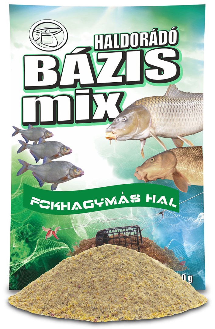 Haldorádó krmítková směs bázis mix 2,5 kg - česnek ryba