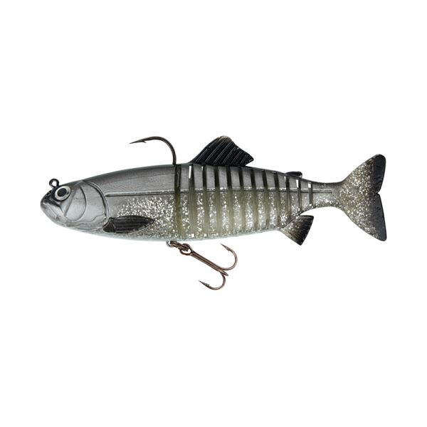 Fox Rage Gumová Nástraha Replicant Jointed UV Silver Bait Fish