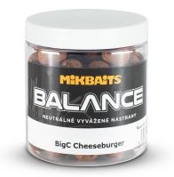 Mikbaits Vyvážené boilie BigC Cheeseburger 250 ml-20 mm