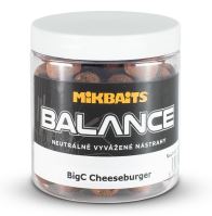 Mikbaits Vyvážené boilie BigC Cheeseburger 250 ml-24 mm