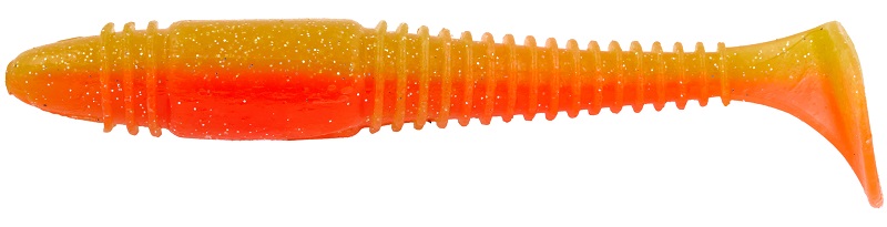 Levně Lucky john gumová nástraha pro tioga fat orange chart-9,9 cm 5 ks