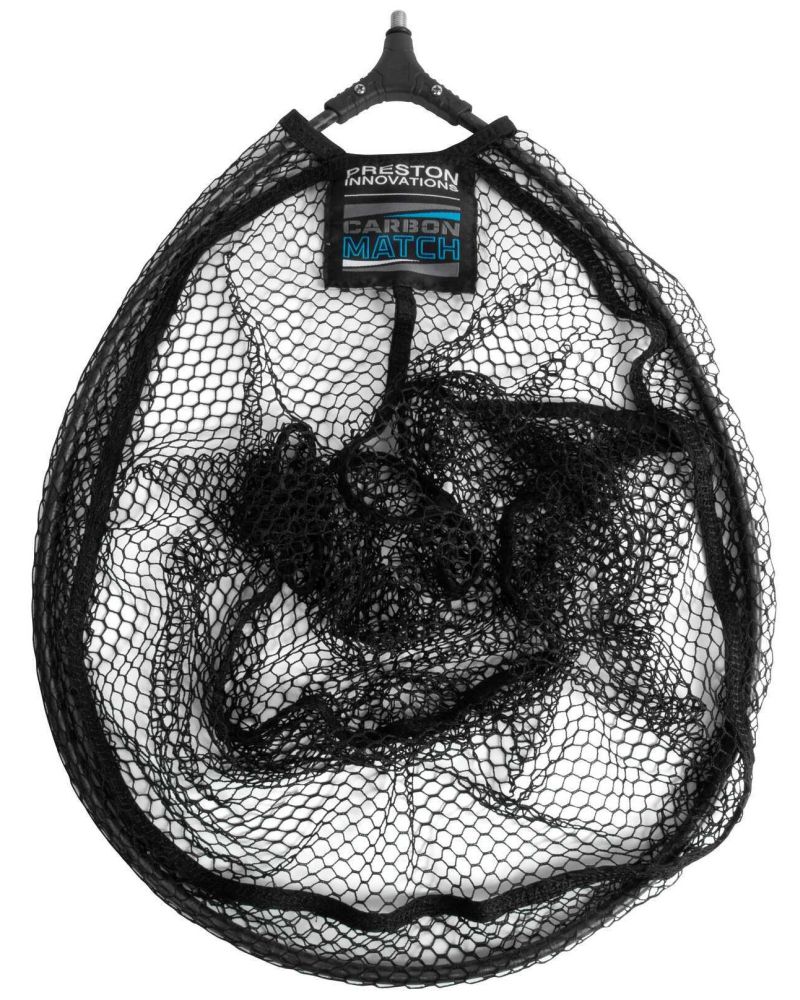 Preston innovations podběráková hlava carbon match landing net - 45 cm (18")