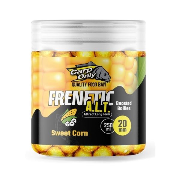 Carp Only Dipované Boilies Frenetic A.L.T. Sweet Corn 250 ml