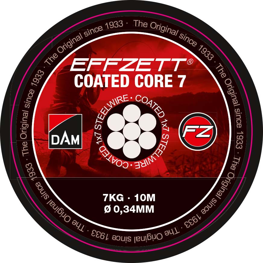 Levně Dam lanko effzett coated core7 10 m - 20 kg