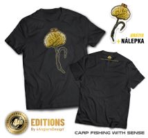 4ANGLERSDESIGN Tričko Carp Fishing With Sense