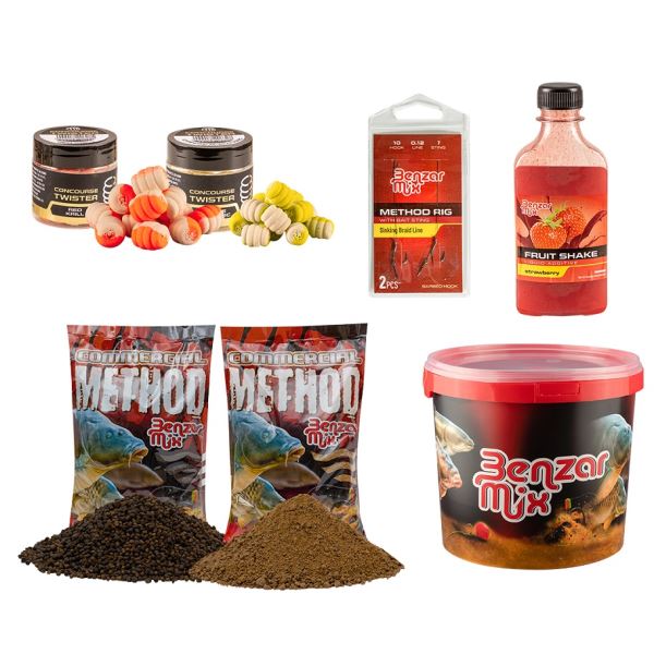 Benzar Mix Podzimní Set Krmení Pro Kapry S Kbelíkem