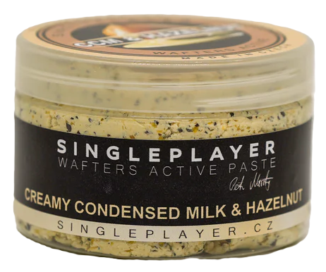 Levně Singleplayer obalovací těsto special edition wafters active paste creamy condensed milk & hazelnut 140 g