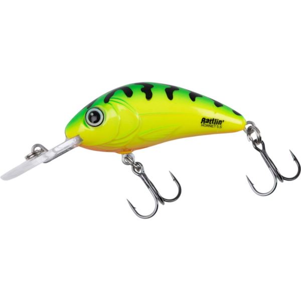 Salmo Wobler Rattlin Hornet Floating Green Tiger