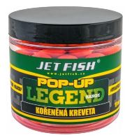 Jet Fish Plovoucí Boilie Pop-Up Legend Range Kořeněná Kreveta 16 mm 60 g