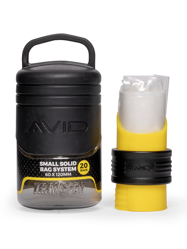 Avid carp sada na plnění pva sáčků transfer solid bag system - small loader (60x120 mm)