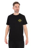 Matrix Tričko Large Fade T-Shirt Black Lime - XXXL