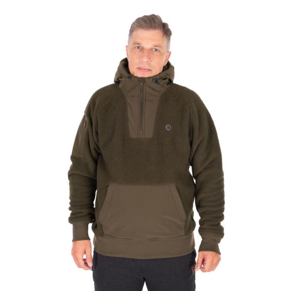 Fox Bunda Olive Sherpa Hybrid Jacket
