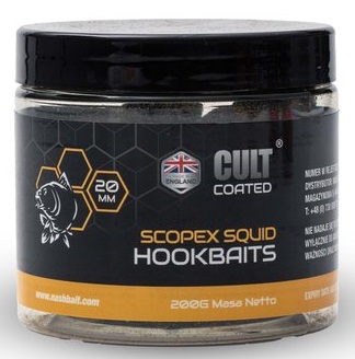 Nash boilie signal coated hookbaits scopex squid - 20 mm 20 ks