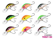 Delphin Wobler WOBBY TROUT-SH Perchy 4 cm 4 g (5)