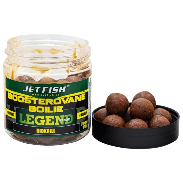 Jet Fish Boosterované Boilie Legend Range Biokrill 250 ml
