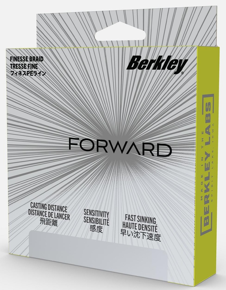 Berkley splétaná šňůra forward flame green 1800 m - 0,12 mm 3,9 kg