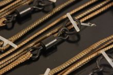 Korda Olověná Montáž Ring Swivel Leadcore Leader 3ks (3)