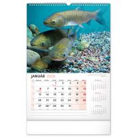 PGCZ Nástenný kalendár Rybársky 2025 SK 33×46 cm (1)