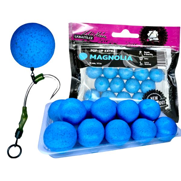 LK Baits Plovoucí Boilie Pop-Up Extra Magnolia Limitovaná Edice