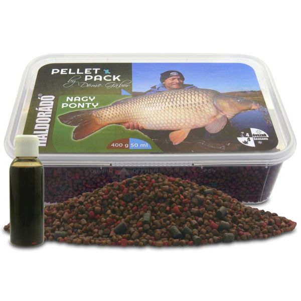 Haldorádó Pelety Pellet Pack By Döme Gábor 400 g + 50 ml Aroma