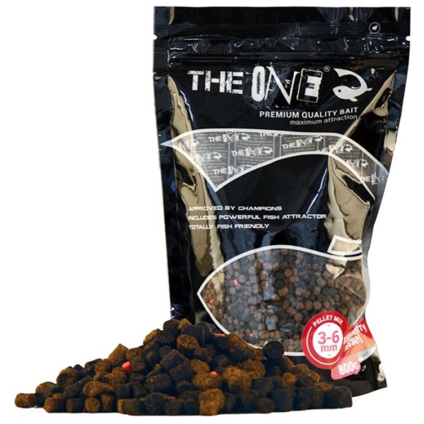 The One Pellet Mix Strawberry Mussel 800 g