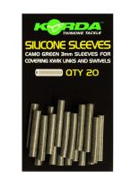 Korda Silikonový Převlek Silicone Sleeves Weedy Green 20 ks