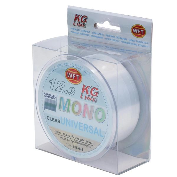 WFT Vlasec KG Mono Universal Clear 300 m
