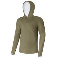 Giants Fishing Funkční Tričko S Dlouhým Rukávem UV50+ Hoodie Olive Green