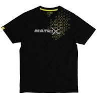 Matrix Tričko Black Hex Print T-Shirt Matrix Tričko Black Hex Print T-Shirt