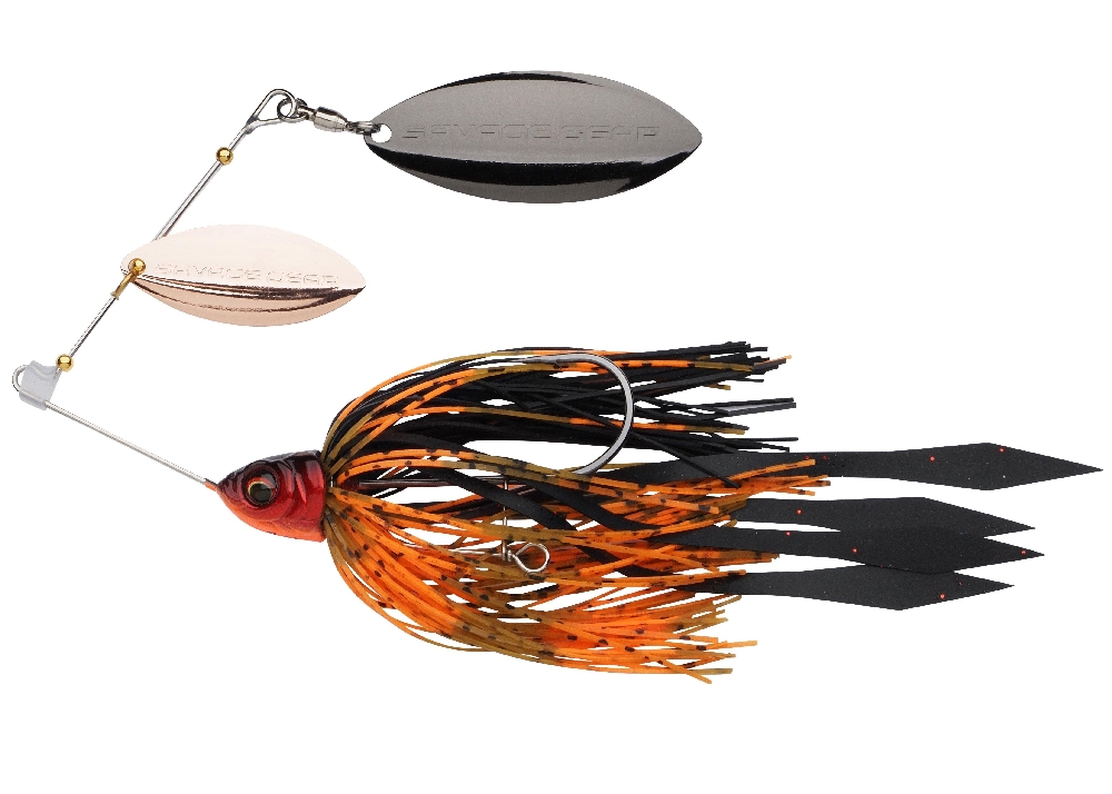 Levně Savage gear třpytka spinnerbait da lil bush red craw - 13 cm 20 g