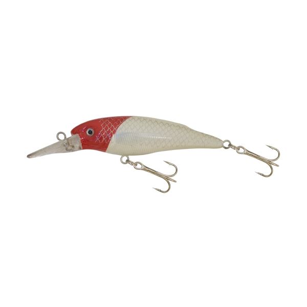 Kamasaki Wobler Shad Červená-Bílá 8 cm 12 g