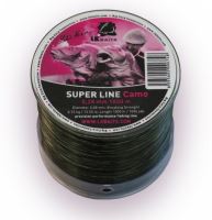 LK Baits Vlasec Super Line Camo-Průměr 0,24 mm / Nosnost 4,88 kg / Návin 1000 m