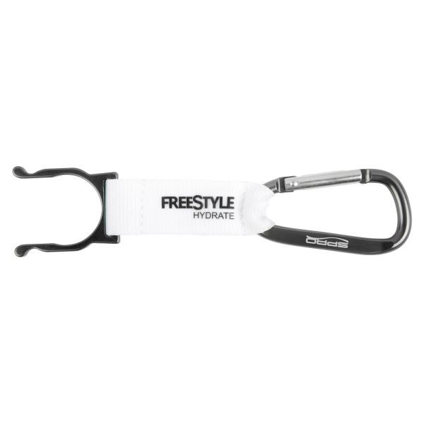 Spro FreeStyle Bottle Clip Bílý