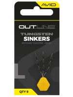 Avid Carp Zarážky Outline Tungsten Sinkers (2)