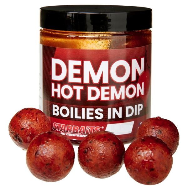 Starbaits Boilies In Dip Concept Hot Demon 150 g