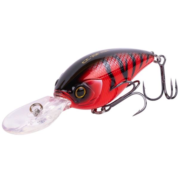 Shimano Wobler Lure Yasei Cover Crank Floating MR Red Tiger 7 cm 17 g