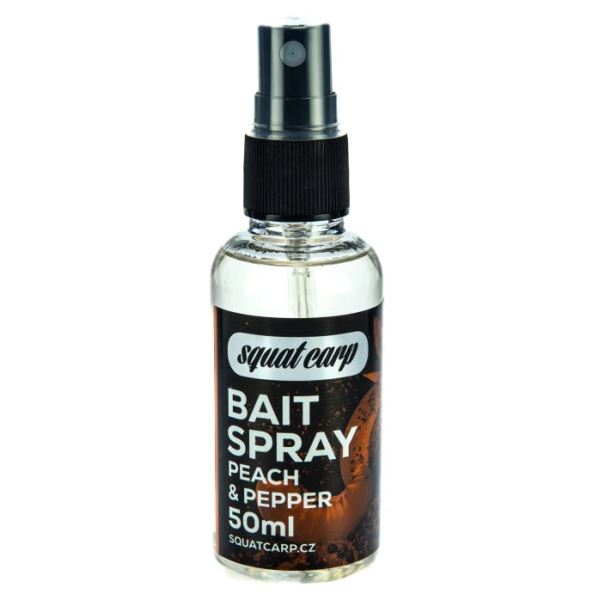 Squat Carp Bait Spray Peach & Pepper 50 ml
