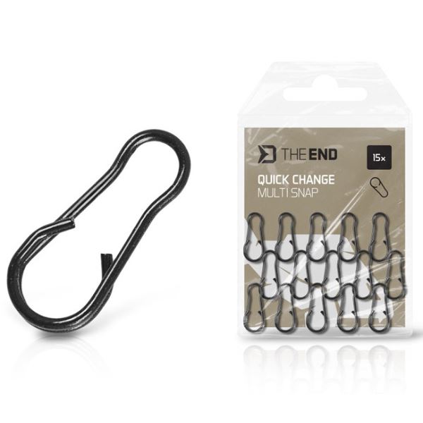 Delphin Rychlovýměnný Klip TheEND Multi Snap 15 ks
