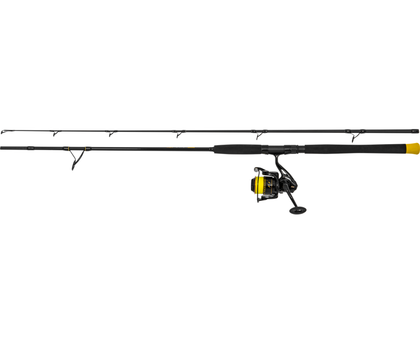 Levně Black cat prut hard core combo spin rod 2,4 m 200 g + naviják