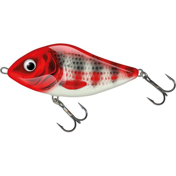 Salmo Wobler Slider Floating Red Head Striper